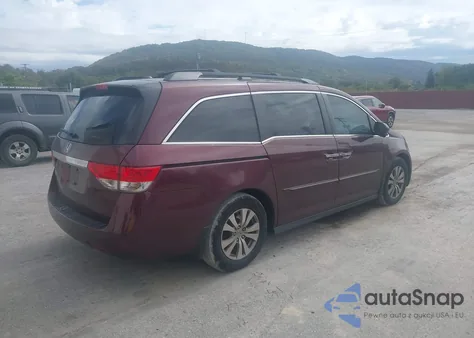 2015 Honda Odyssey Ex-L из США, поврежденный, VIN 5FNRL5H62FB048081